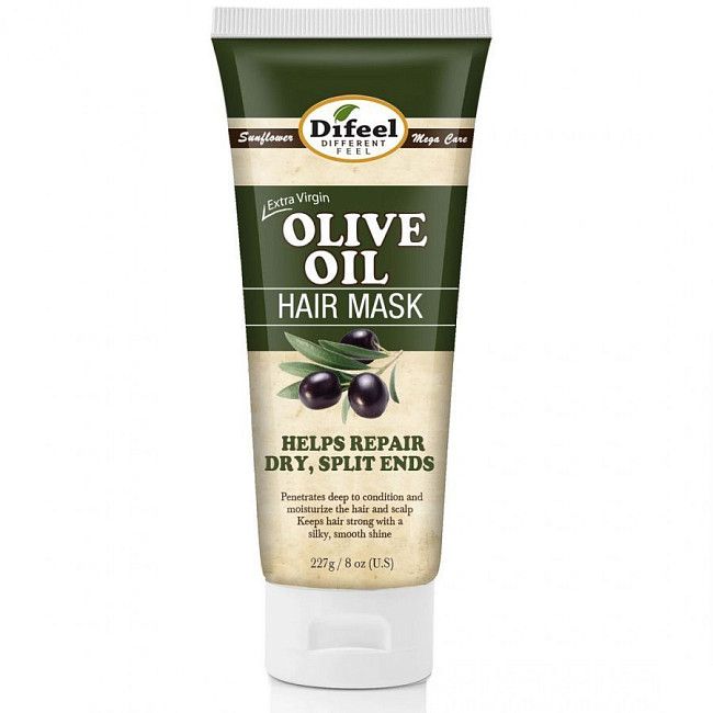 Difeel Питательная маска для волос с маслом оливы / Olive Oil Premium Hair Mask, 236 мл