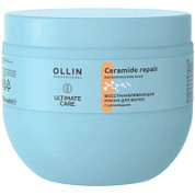 Ollin Восстанавливающая маска для волос с церамидами / Ultimate Care, 500 мл