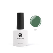 ADRICOCO Цветной гель-лак для ногтей №184, лесной зеленый, 8 мл