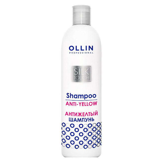 Ollin Шампунь для волос нейтрализующий желтизну / Silk Touch, 250 мл