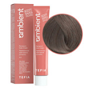 TEFIA  Ambient 7.117 Перманентная крем-краска для волос / Блондин интенсивный пепельно-фиолетовый, 60 мл