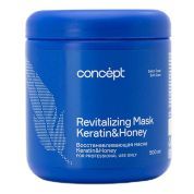Concept Маска для волос восстанавливающая / Revitalizind Mask Keratin & Honey Soft Care, 500 мл