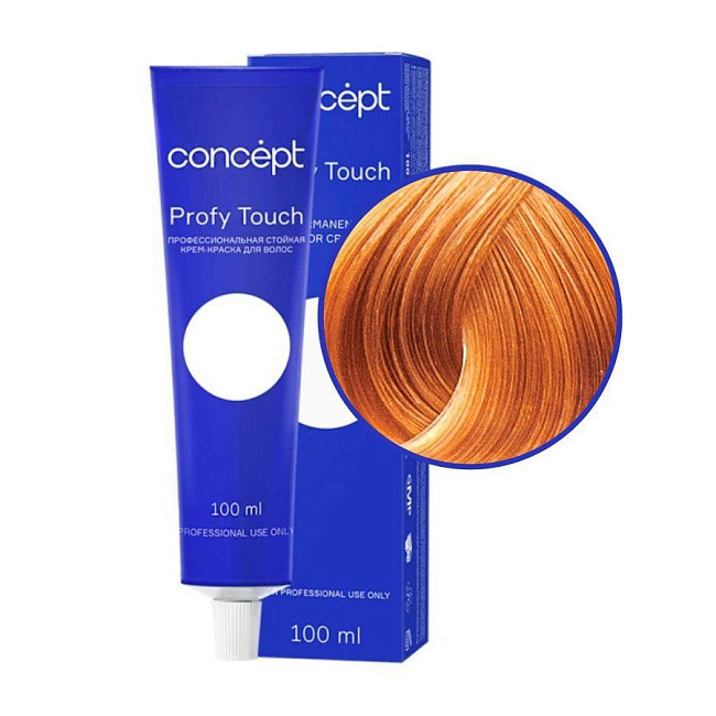 Concept Profy Touch 10.43 Профессиональный крем-краситель для волос, очень светлый персиковый блондин, 100 мл
