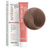 TEFIA  Ambient 1087 Перманентная крем-краска для волос / Специальный блондин коричнево-фиолетовый, 60 мл