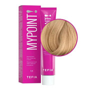 TEFIA Mypoint 10.00 Перманентная крем-краска для волос / Экстра светлый блондин натуральный, 60 мл