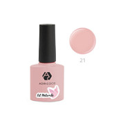 ADRICOCO Гель-лак для ногтей / Est Naturelle №21, камуфлирующий персиково-розовый, 8 мл