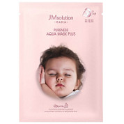 Jmsolution Маска тканевая для лица гипоаллергенная увлажняющая / Mama Pureness Aqua Mask Plus, 30 мл