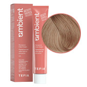 TEFIA  Ambient 9.00 Перманентная крем-краска для волос / Очень светлый блондин интенсивный натуральный, 60 мл
