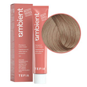 TEFIA  Ambient 9.0 Перманентная крем-краска для волос / Очень светлый блондин натуральный, 60 мл