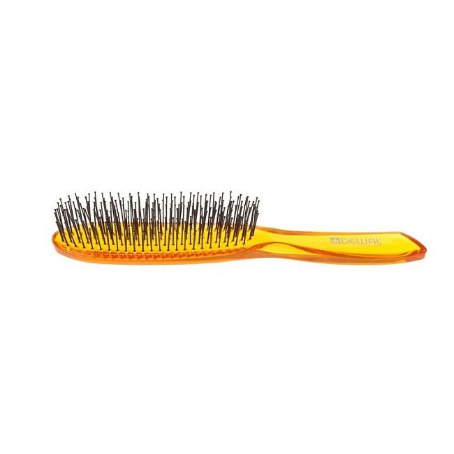 Dewal Щётка для волос с нейлоновой щетиной / Vitrage BRV2, желтый