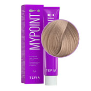 TEFIA Mypoint 9.87 Гель-краска для волос тон в тон / Очень светлый блондин коричнево-фиолетовый, безаммиачная, 60 мл