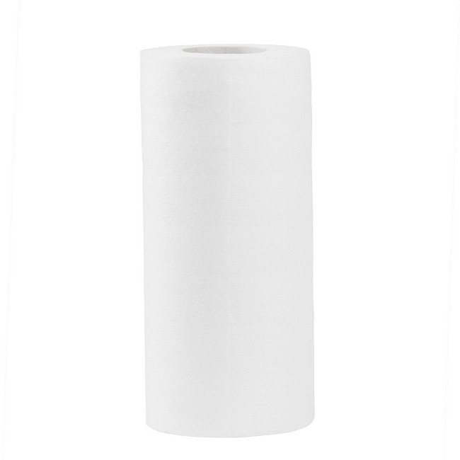 Nail Art Полотенца одноразовые в рулоне с перфорацией, спанлейс, 38 г/м2, 35 x 70 см, 100 шт., белый