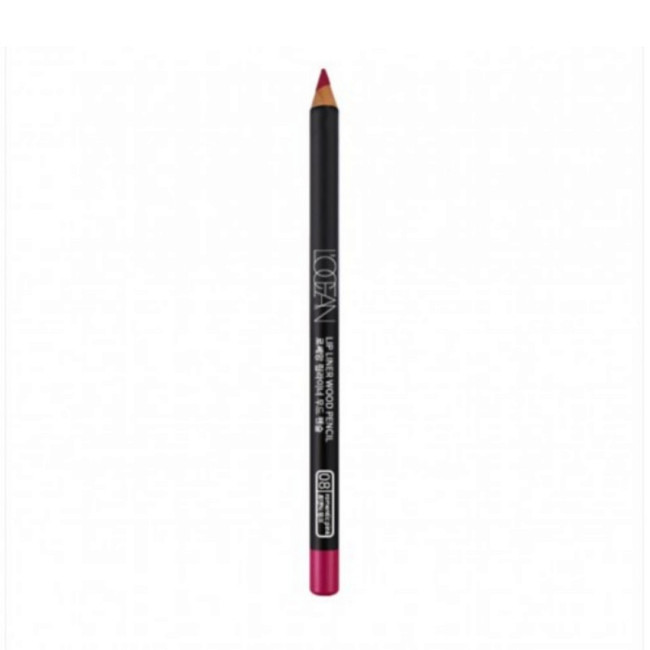 L’ocean Карандаш для губ / Lipliner Wood Pencil #08, Romantic Pink