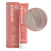 TEFIA  Ambient 10.71 Перманентная крем-краска для волос / Экстра светлый блондин фиолетово-пепельный, 60 мл