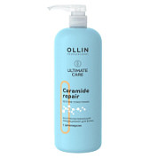 Ollin Восстанавливающий кондиционер для волос с церамидами / Ultimate Care, 1000 мл