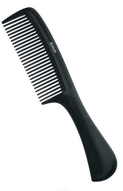 Dewal Гребень для волос / Эконом CO-6810, пластик, 20,5 см, черный