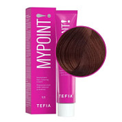 TEFIA Mypoint 7.48 Перманентная крем-краска для волос / Блондин медно-коричневый,  60 мл