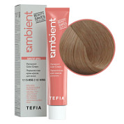 TEFIA  Ambient 10.310 Перманентная крем-краска для волос / Экстра светлый блондин золотисто-пепельный для седых волос, 60 мл