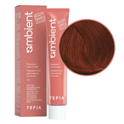 TEFIA  Ambient 7.43 Перманентная крем-краска для волос / Блондин медно-золотистый, 60 мл