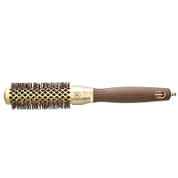 Olivia Garden Термобрашинг для укладки волос / Expert Blowout Shine Wavy Bristles ID2048/OGBNT24, 25 мм, коричневый
