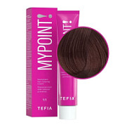 TEFIA Mypoint 7.41 Перманентная крем-краска для волос / Блондин медно-пепельный,  60 мл