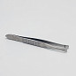 Zinger Пинцет для бровей скошенный маленький / Classic B 161-S, 76-78 мм, серебристый