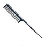 Dewal Расческа рабочая для волос / Nano СО-6102, 20 см, пластик, черный